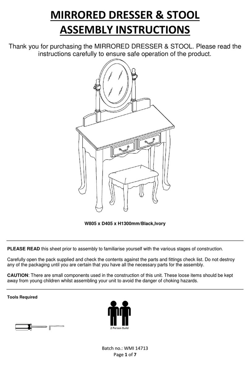 GFW MIRRORED Assembly instructions