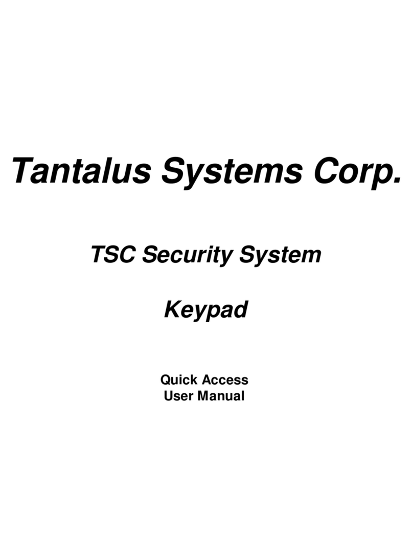 Tantalus Systems Corp TSC user manual Tantalus Systems Corp TSC user manual