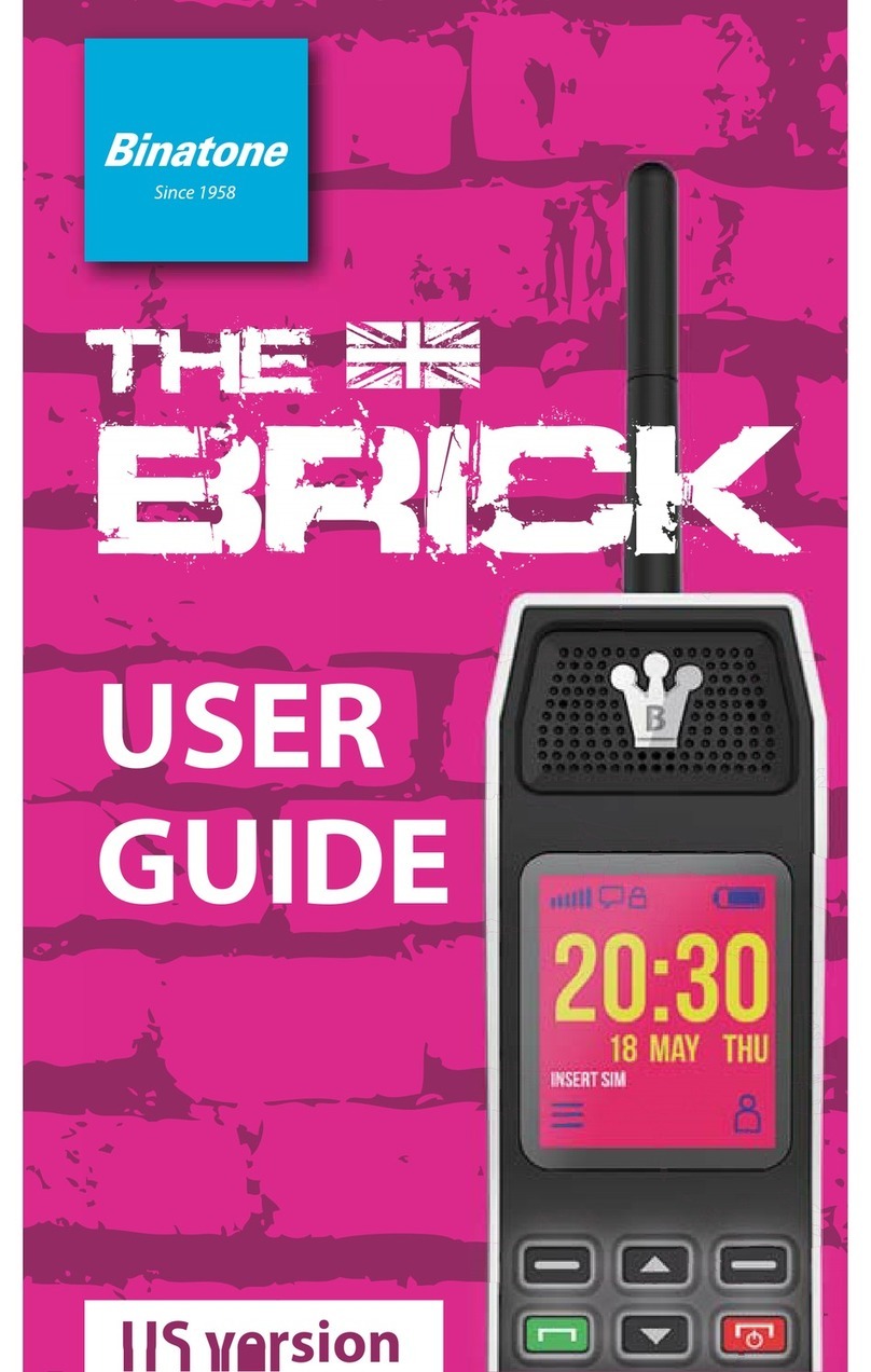 Binatone The brick user guide