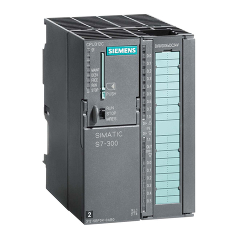 Siemens CPU 313C User manual