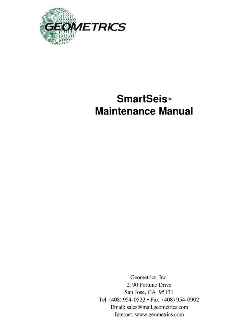 Geometrics SmartSeis User manual