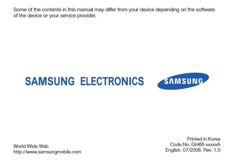 Samsung i8510C user manual