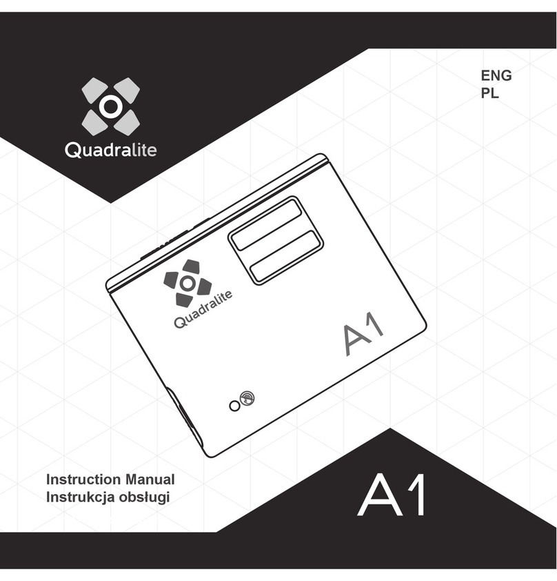 Quadralite A1 User manual