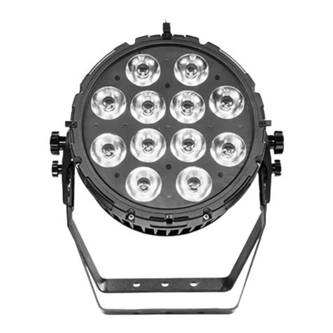 PR Lighting XPar 1012 User manual PR Lighting XPar 1012 User manual