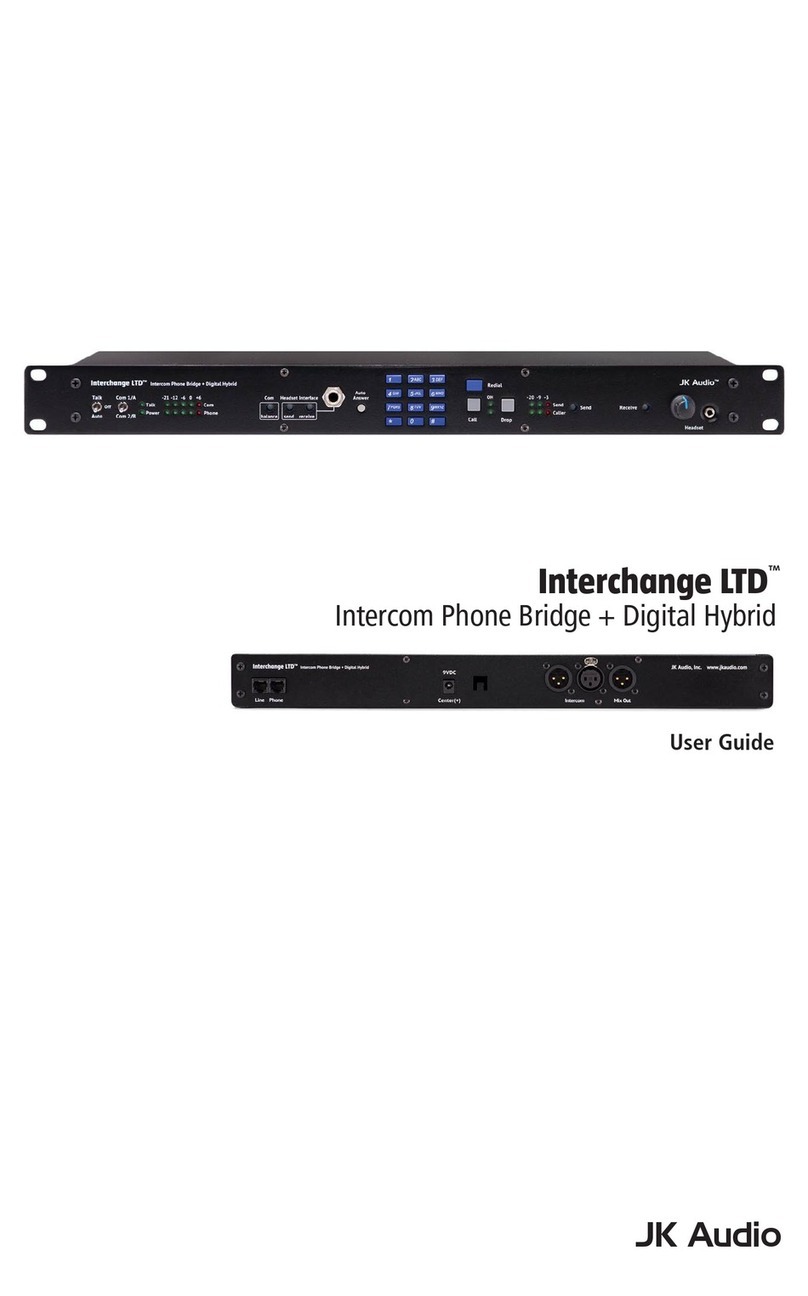 JK Audio Interchange LTD user guide JK Audio Interchange LTD user guide