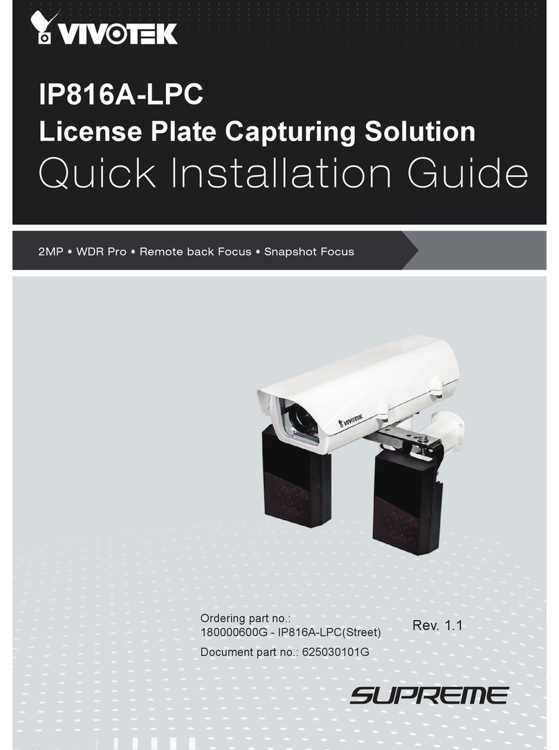 Vivotek IP816A-LPC Quick installation guide