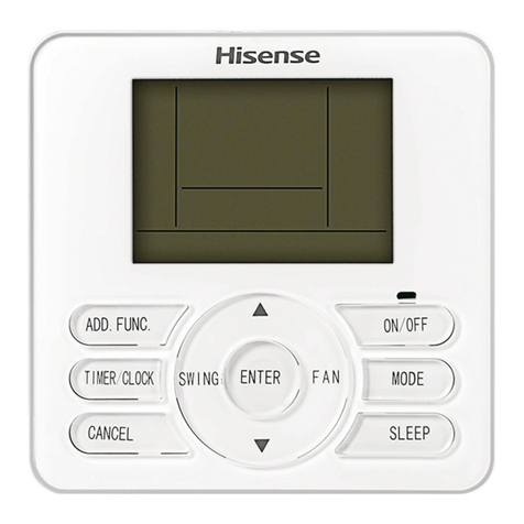 Hisense YXE-C02U Use and Installation Instructions