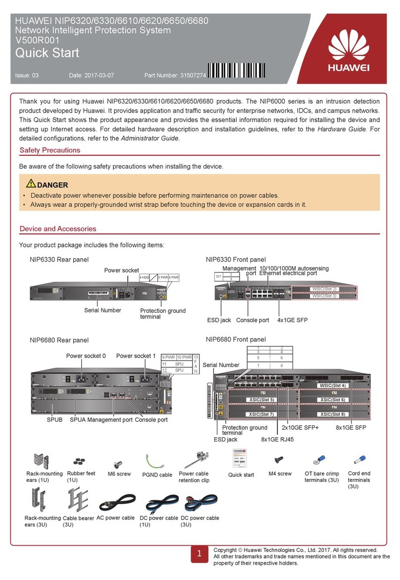 Huawei NIP6320 User manual