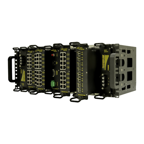 RuggedCom RUGGEDBACKBONE RX5000 user guide