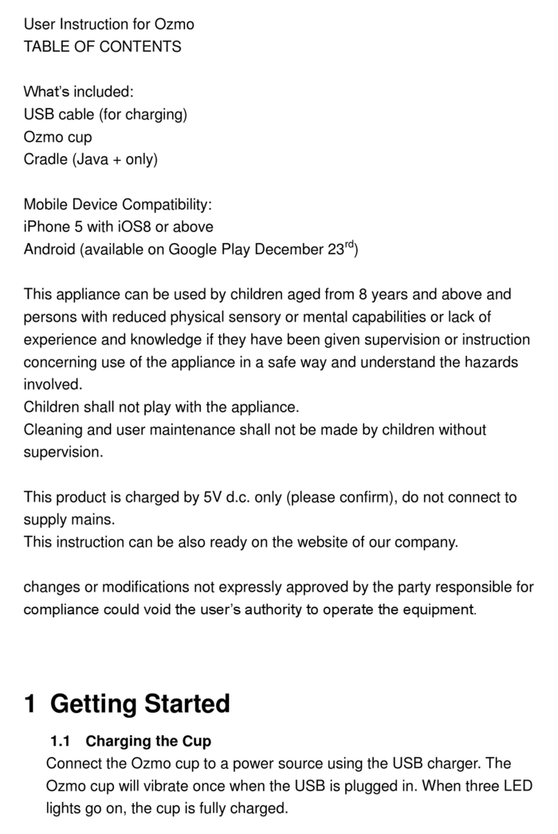 Ozmo Active User instruction