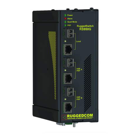 RuggedCom RuggedSwitch RS950G Hardware installation guide
