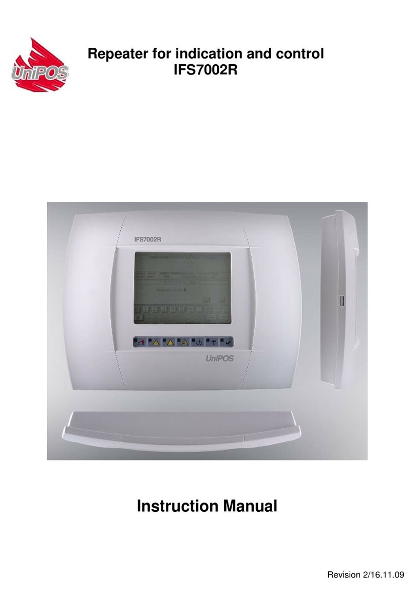 UniPOS IFS7002R instruction manual