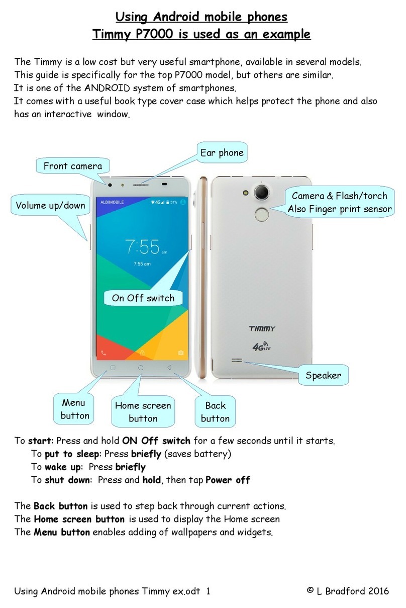 Timmy P7000 User manual