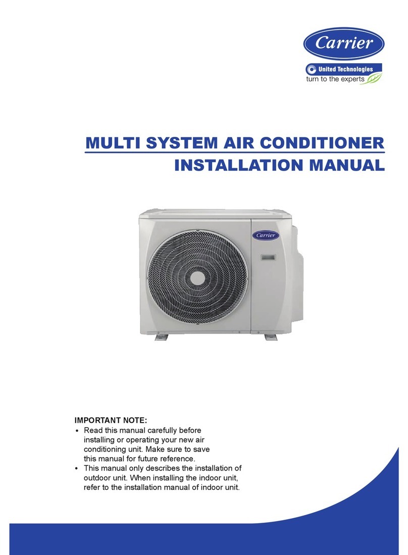 Carrier 38QUS014DS2 series installation manual