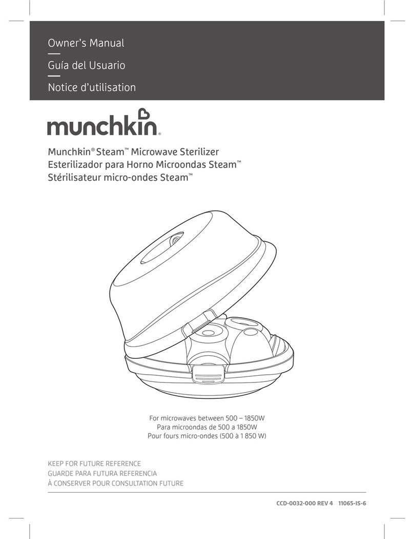 Munchkin Steam owner's manual