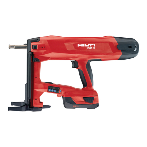 Hilti BX 3-ME User manual Hilti BX 3-ME User manual