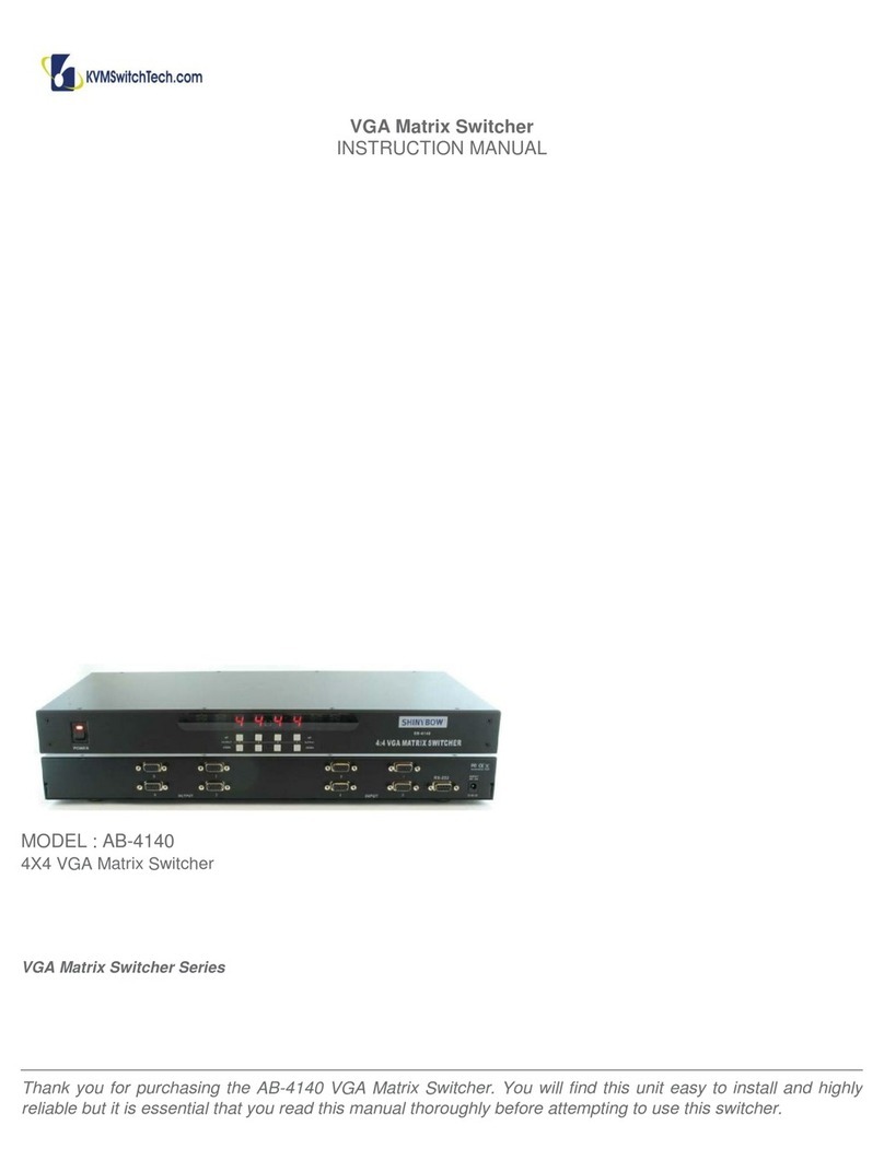 KVMSwitchTech AB-4140 instruction manual