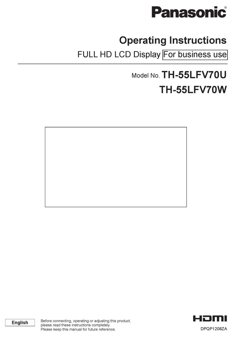Panasonic TH-55LFV70U User manual