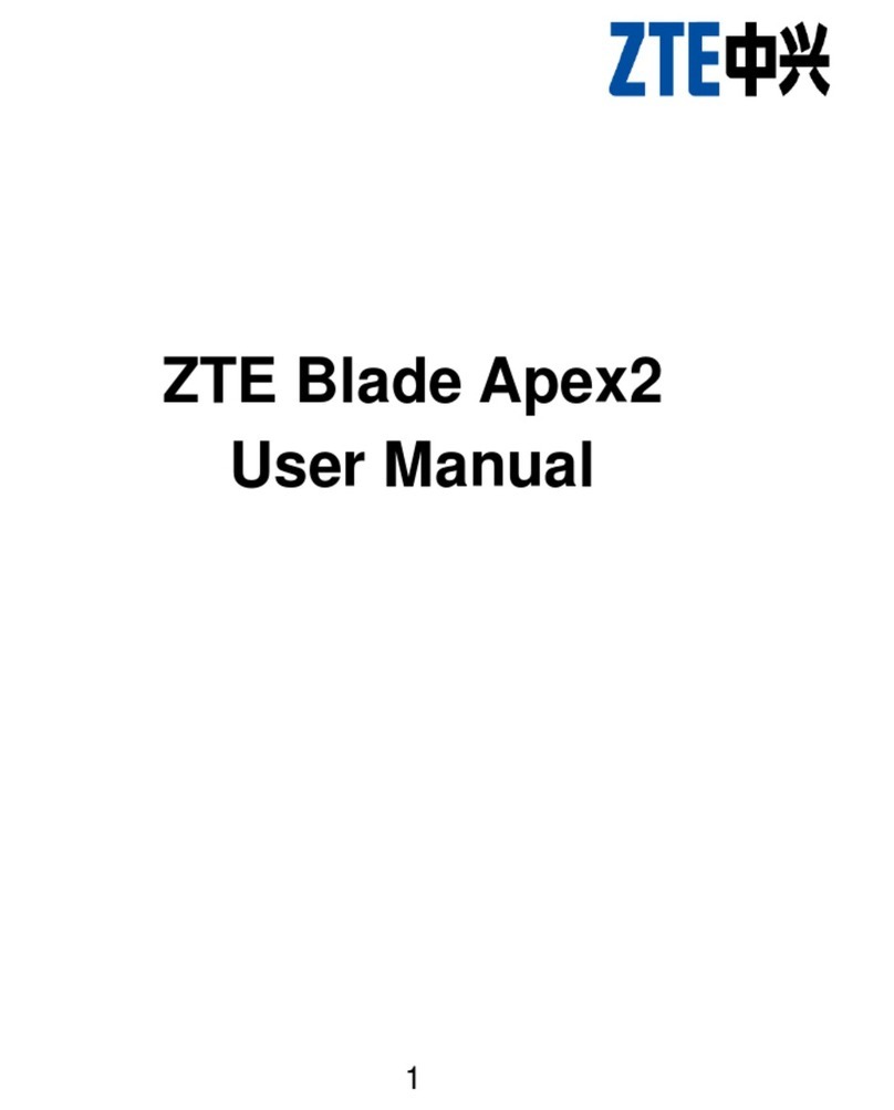 Zte Blade Apex2 User manual