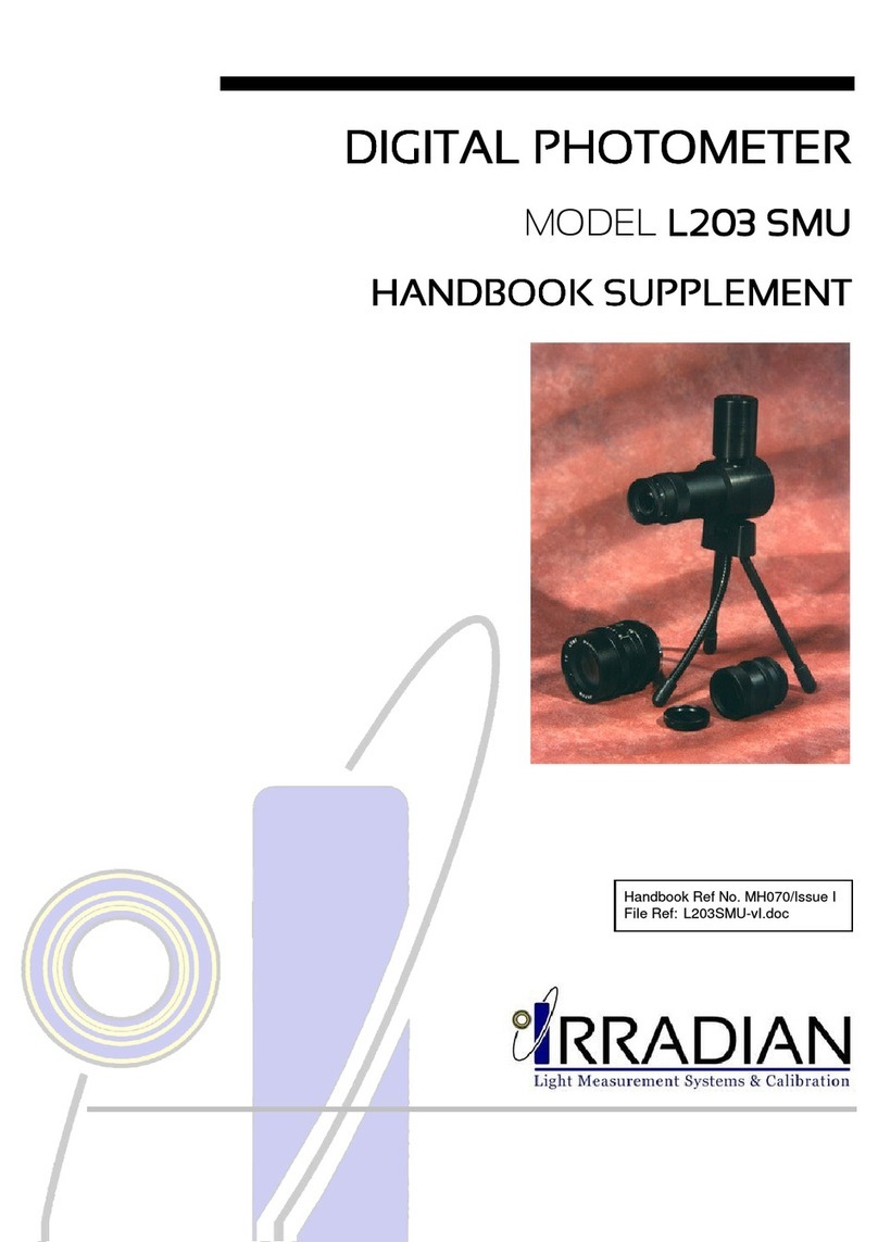 Irradian L203 SMU manual