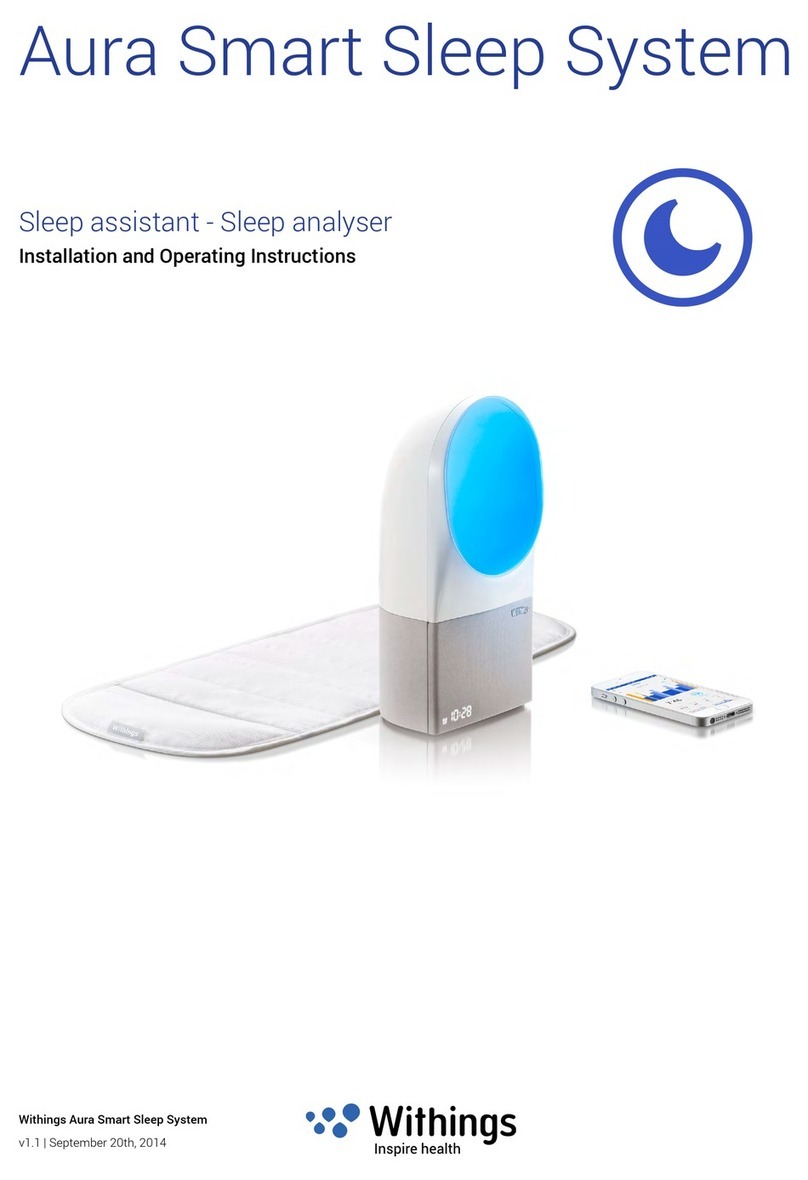 Withings WAS01 Installation and operating instructions Withings WAS01 Installation and operating instructions