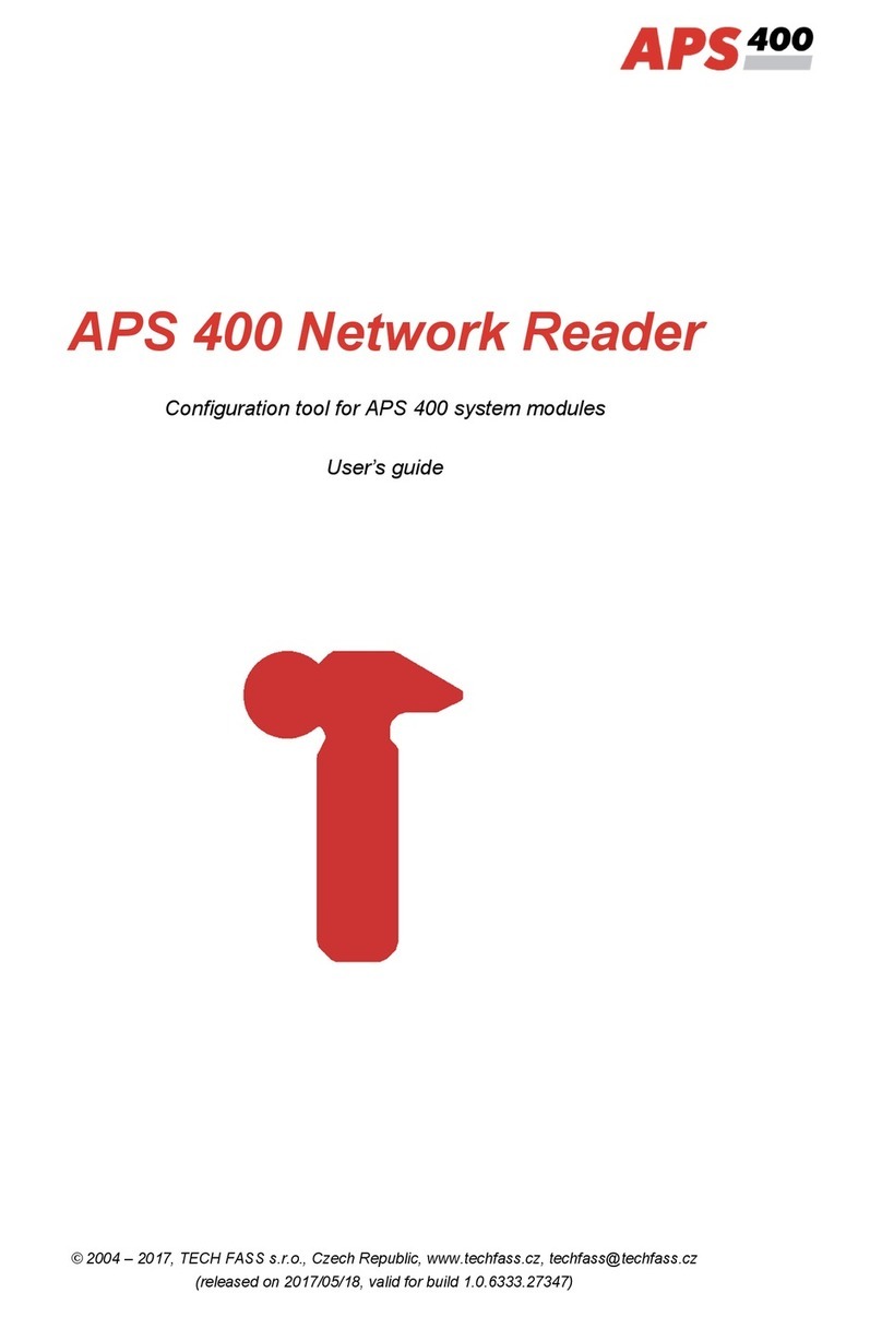 TECH FASS APS 400 user guide