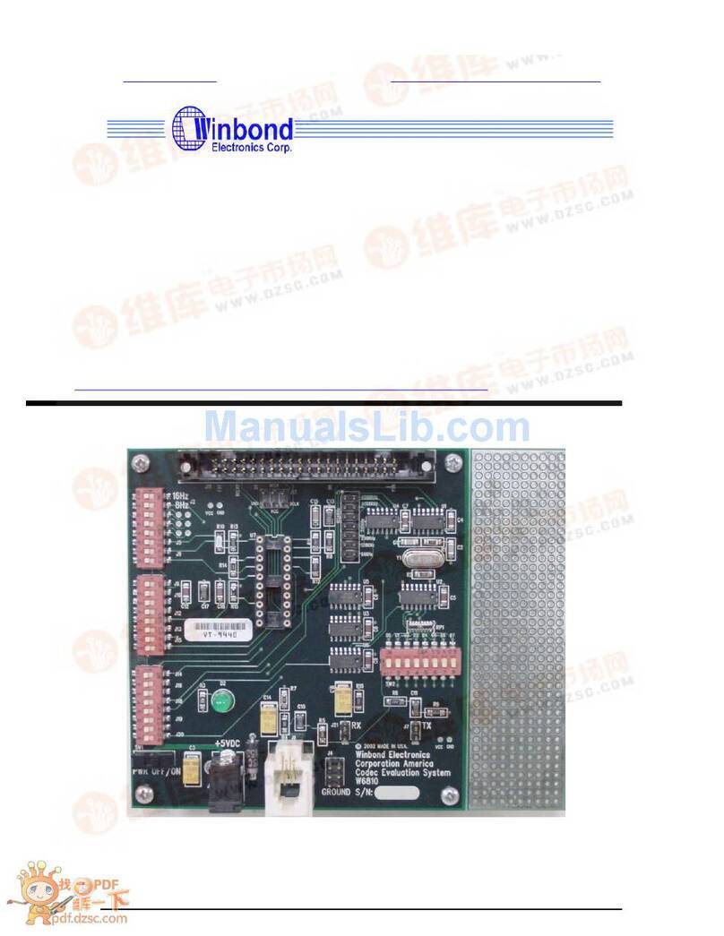 Winbond W6810 user guide