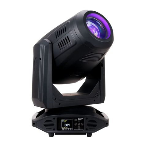 Elation ARTISTE DAVINCI user manual Elation ARTISTE DAVINCI user manual