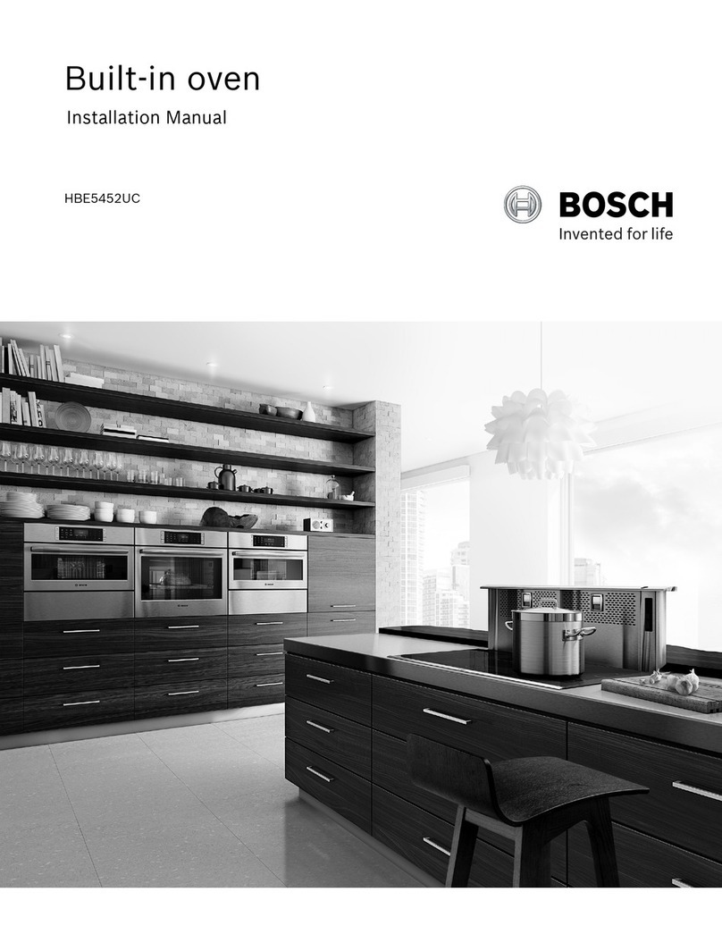 Bosch HBE5452UC User manual