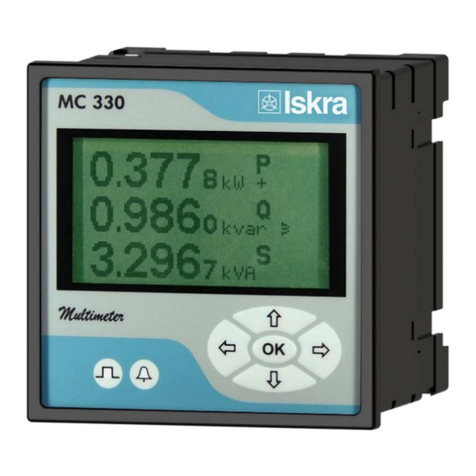 Iskra MC320 User manual