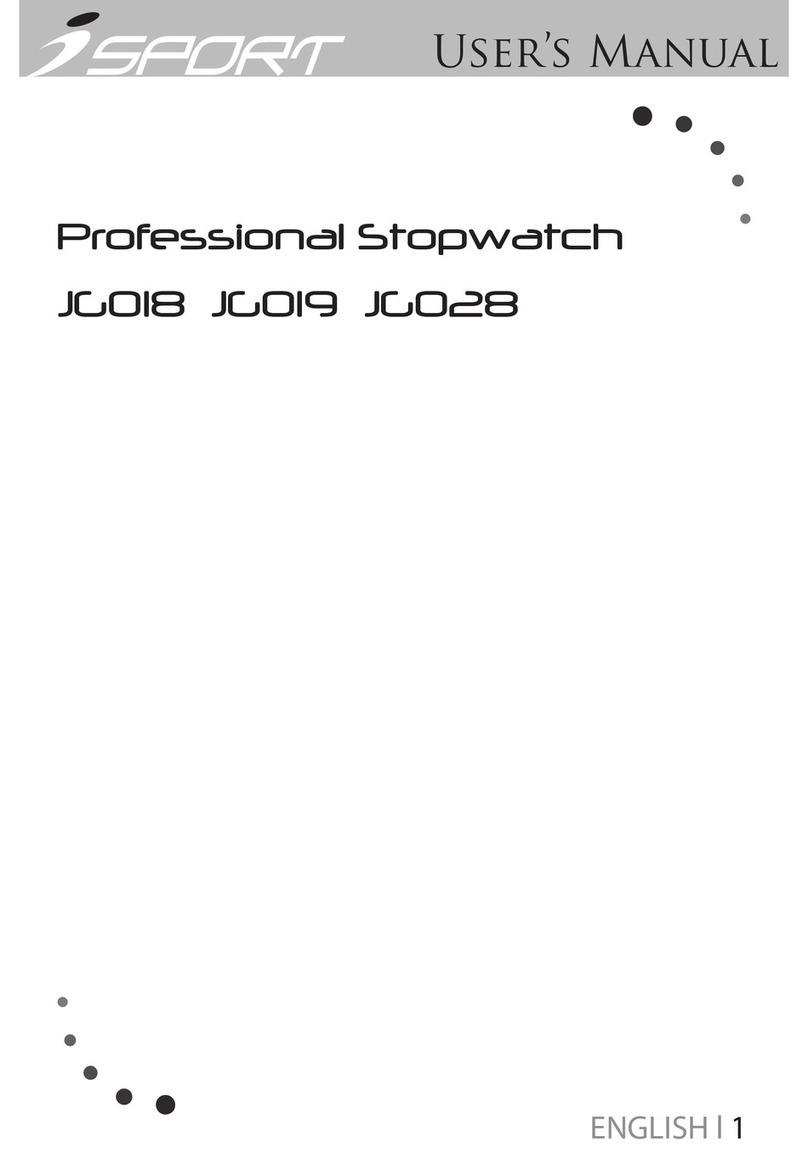 iSport JG018 user manual