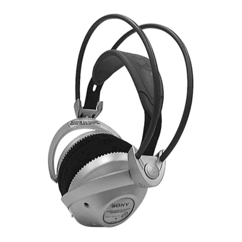 Sony MDR-RF875RK Service manual