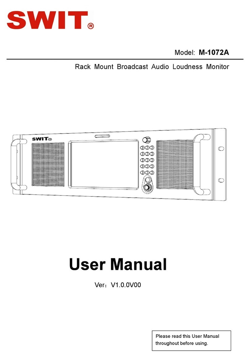 SWIT M-1072A user manual