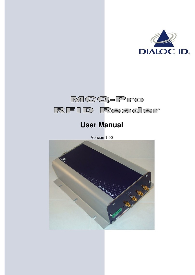 Dialoc ID MCQ-PRO User manual