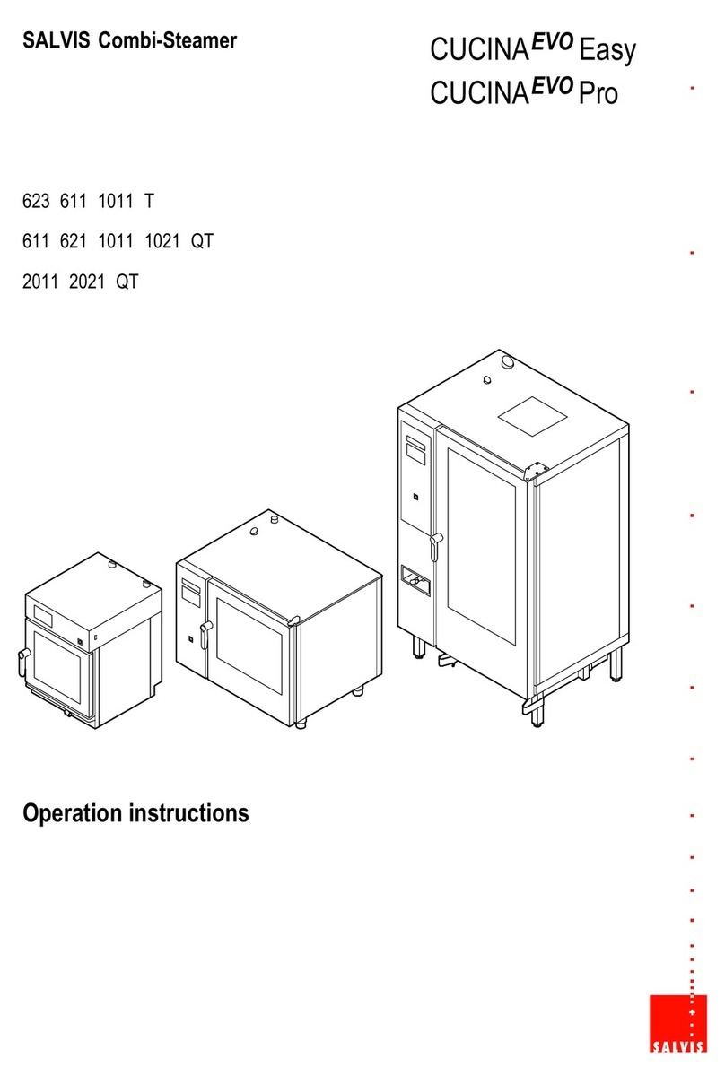 Salvis CucinaEVO 623T User manual