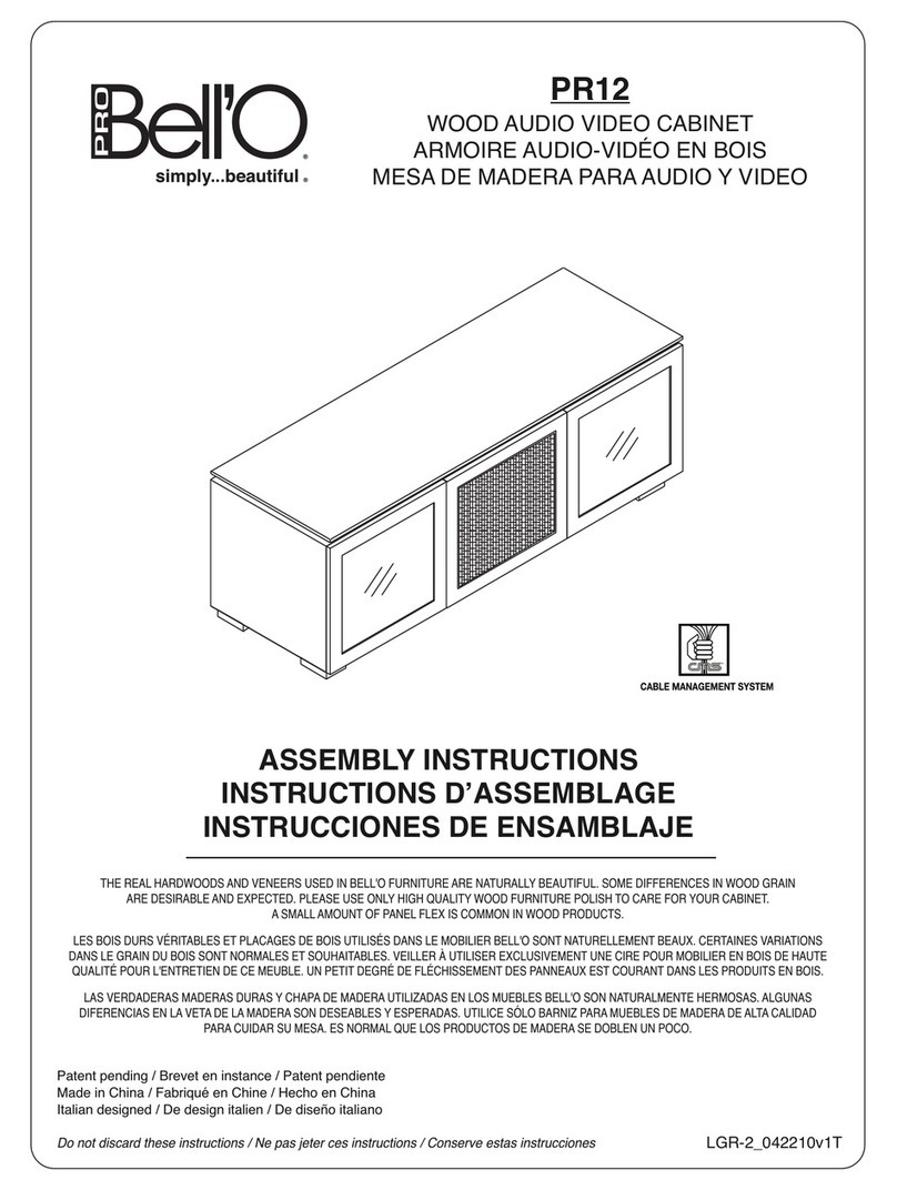 Bell'O PR12 Assembly instructions