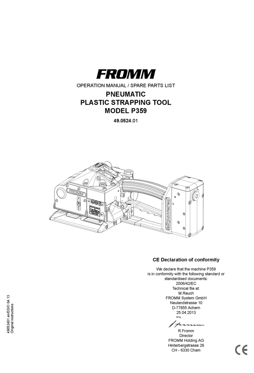 Fromm 49.0503 User manual