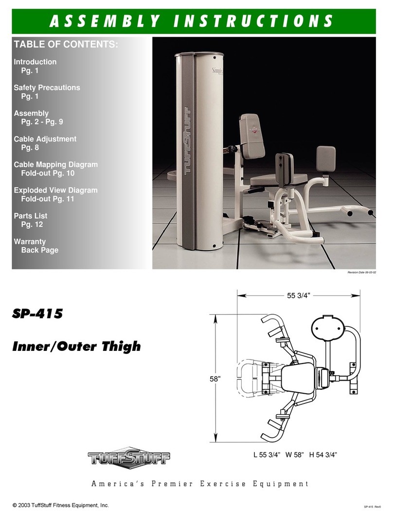 Tuff stuff SP-415 User manual