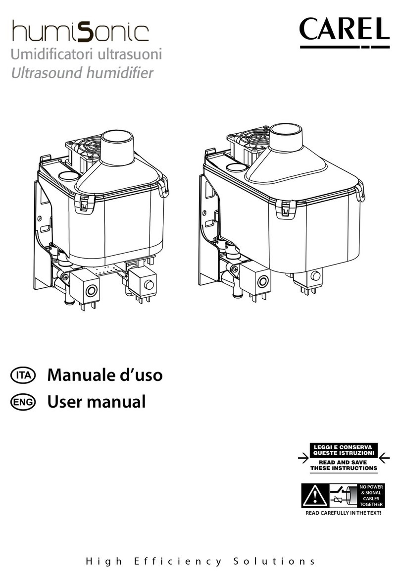 Carel UU01FD User manual