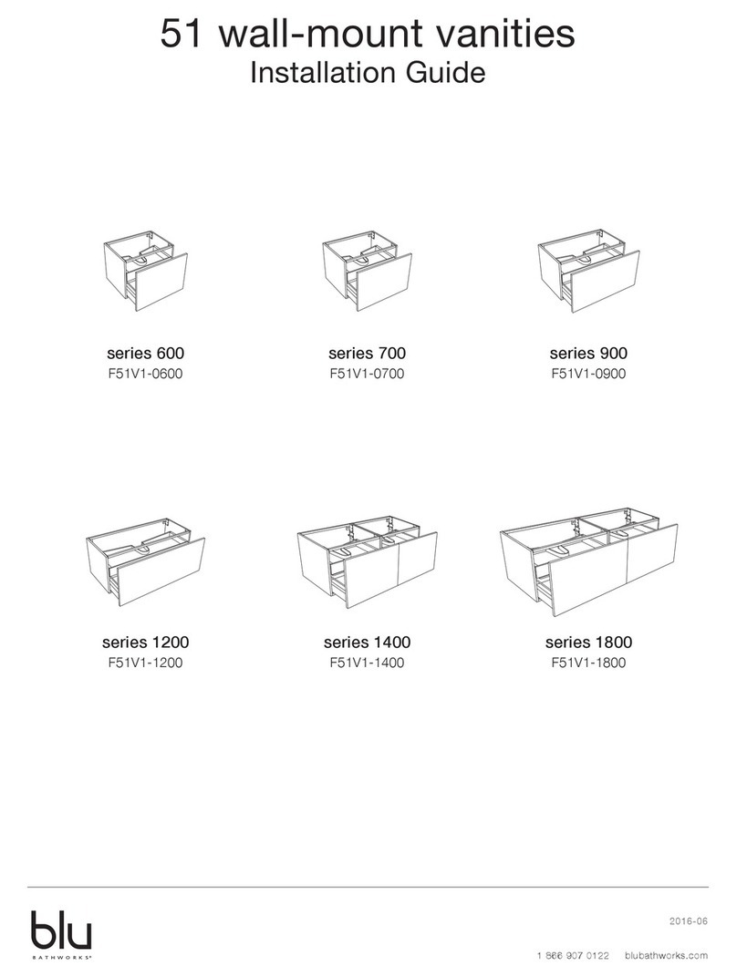 bluBathworks F51V1-0600 User manual