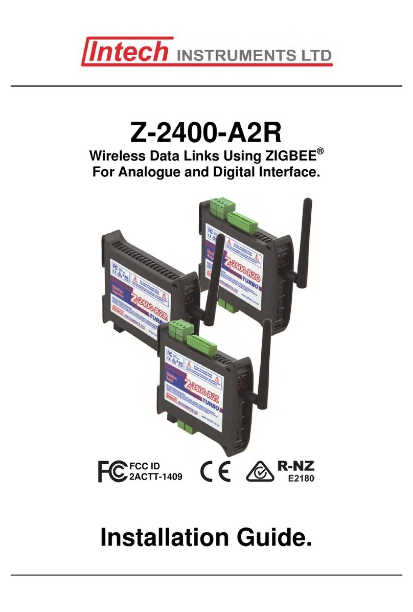 Intech Z-2400-A2R installation guide