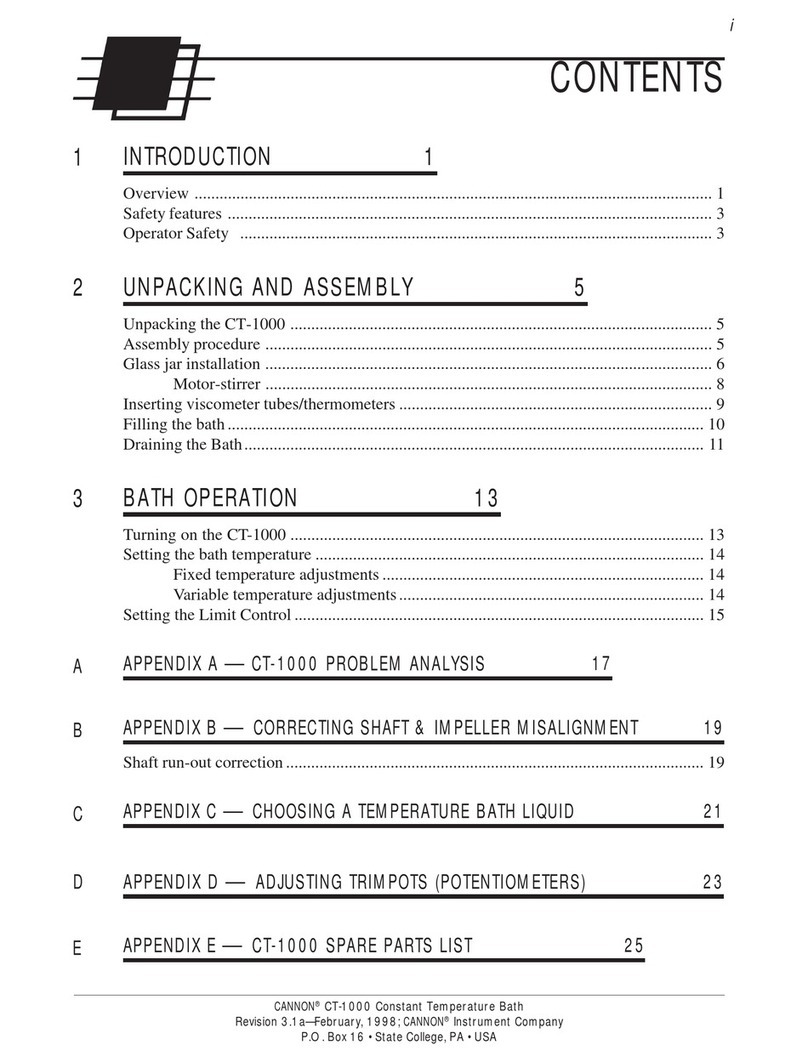 Cannon CT-1000 User manual