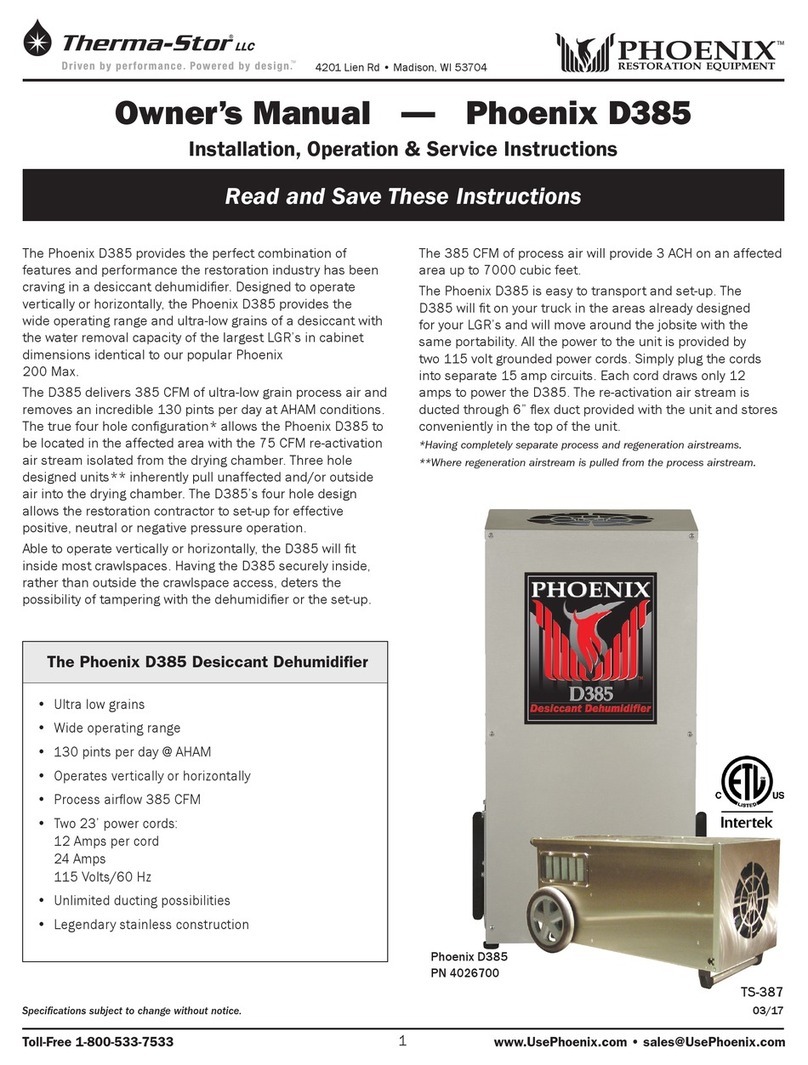 Phoenix D385 owner's manual