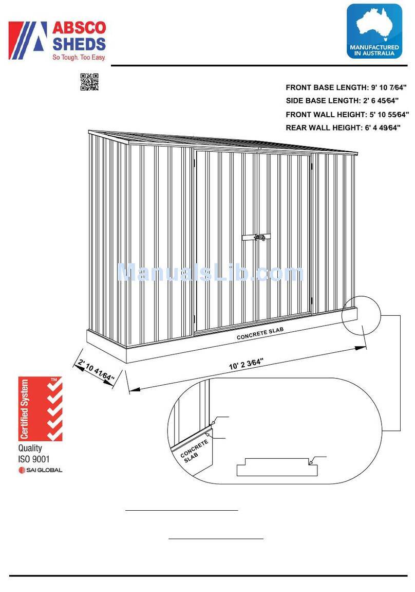 Absco J30082S Assembly instructions