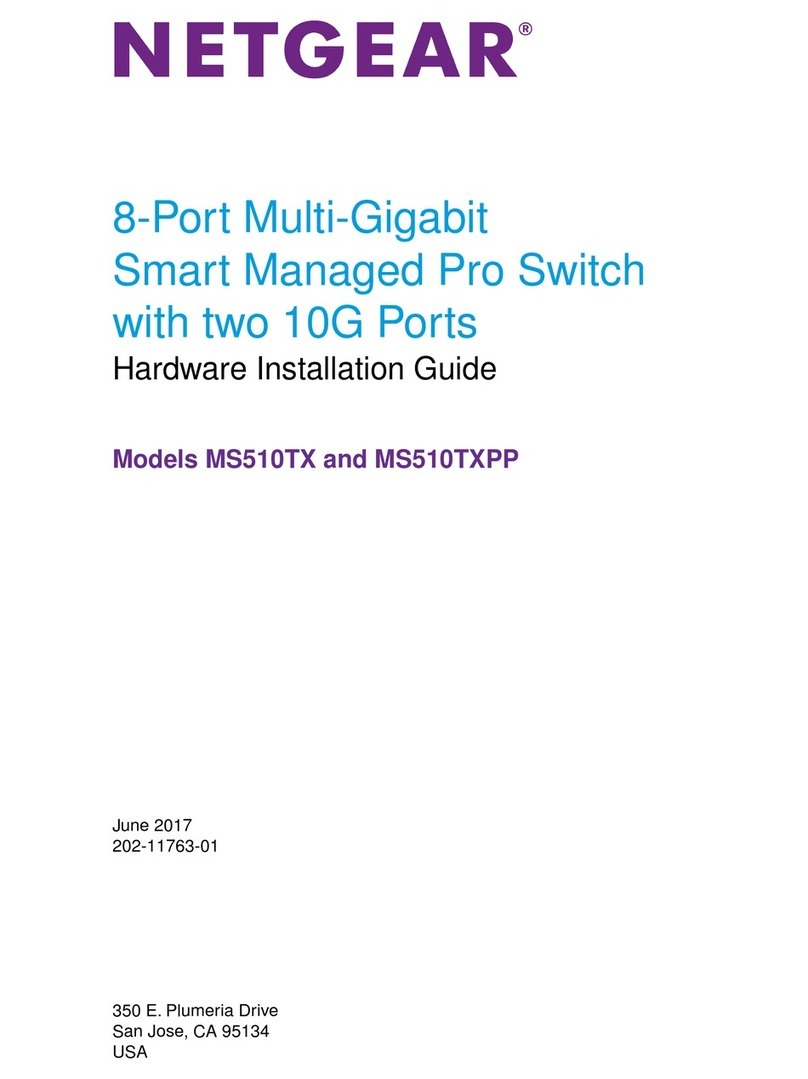 NETGEAR MS510TX Manual