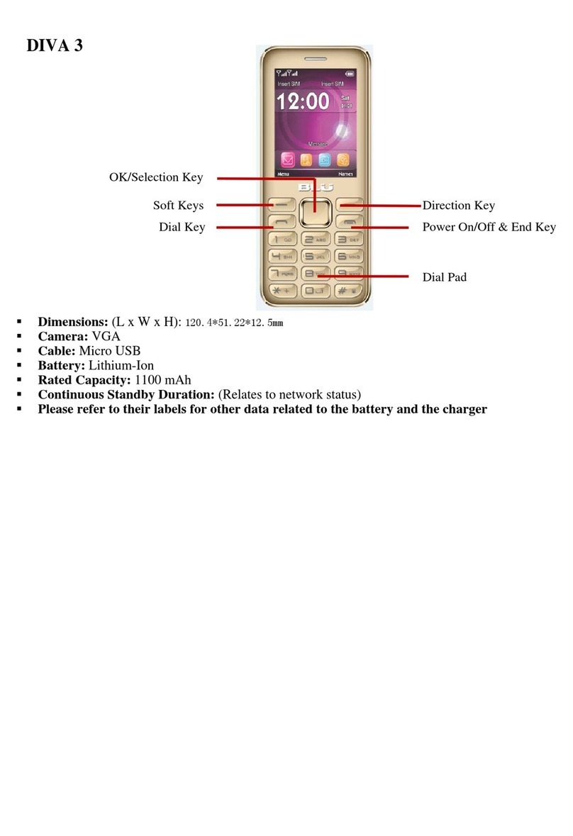 Blu DIVA 3 User manual