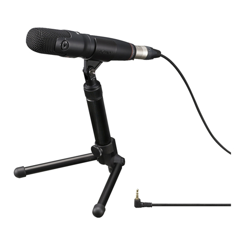 Sony ECM-957PRO User manual