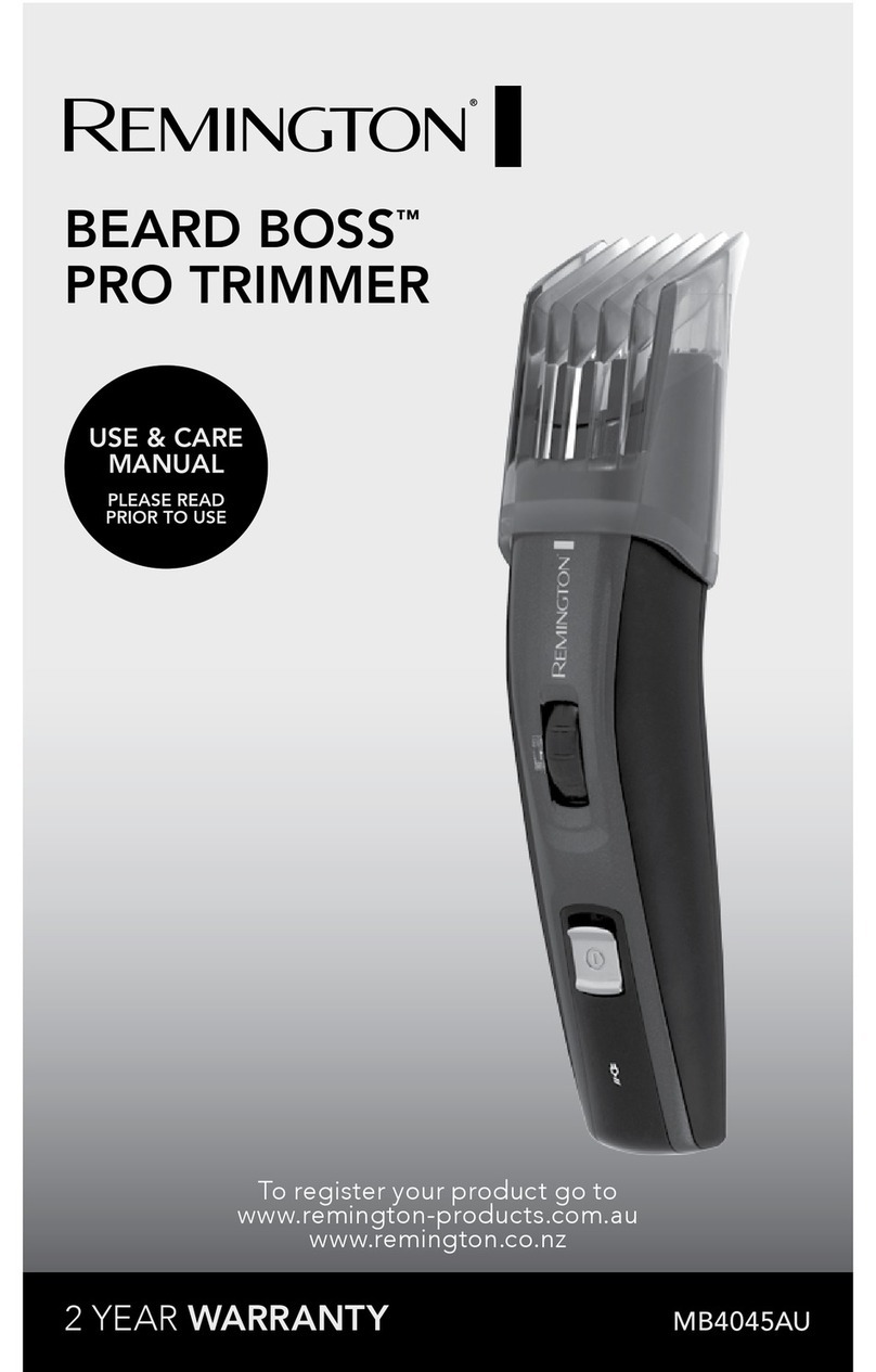 Remington MB4045AU Use & care manual