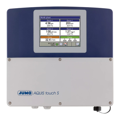 JUMO AQUIS touch S 202581 installation instructions