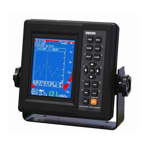 Koden CVR-010 User manual Koden CVR-010 User manual